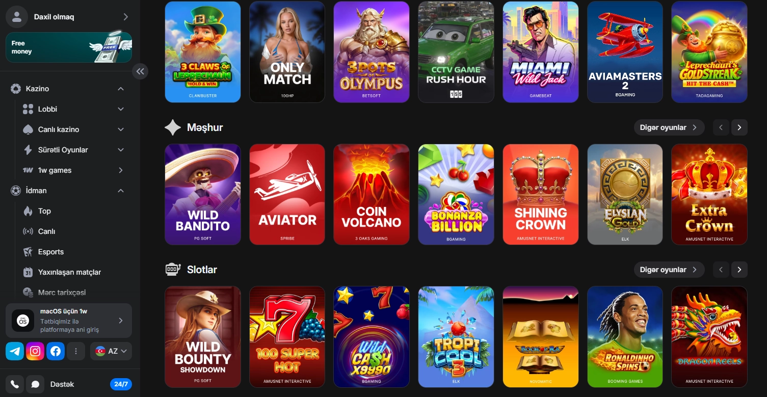 1 Win casino